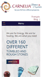 Mobile Screenshot of carneliastones.com